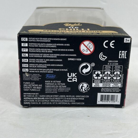 Funko Gold Premium TLC Chilli Vinyl Figure NEW 2021 Collectable - Picture 7 of 10